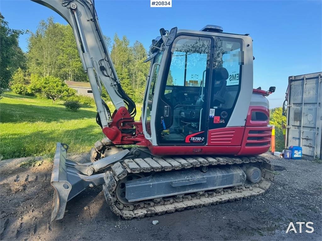 Takeuchi TB290-2 Crawler Excavator w/ Rototilt, 3 Buckets a 2023 20834 TB290-2 Crawler Excavator w/ Rototilt, 3 Buckets a ...
