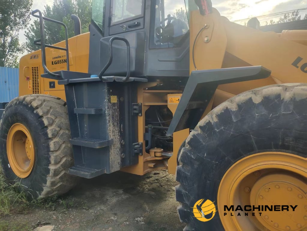 Lonking Used Loader LG855N Good Price LG855N 2020 1 Wheel Loaders image 4