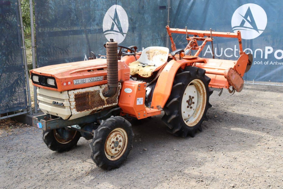 Mini tractor Kubota ZB1600 Diesel 16hp ZB1600 1 image 9