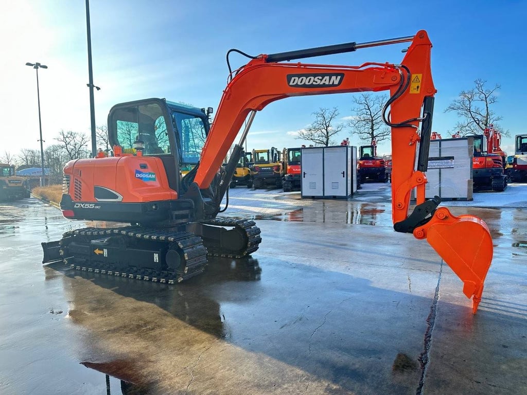 Doosan DX55-9C Diesel 36kW Crawler Excavator 2018 2018 DX55-9C 2018 1 Crawler Excavators image 3