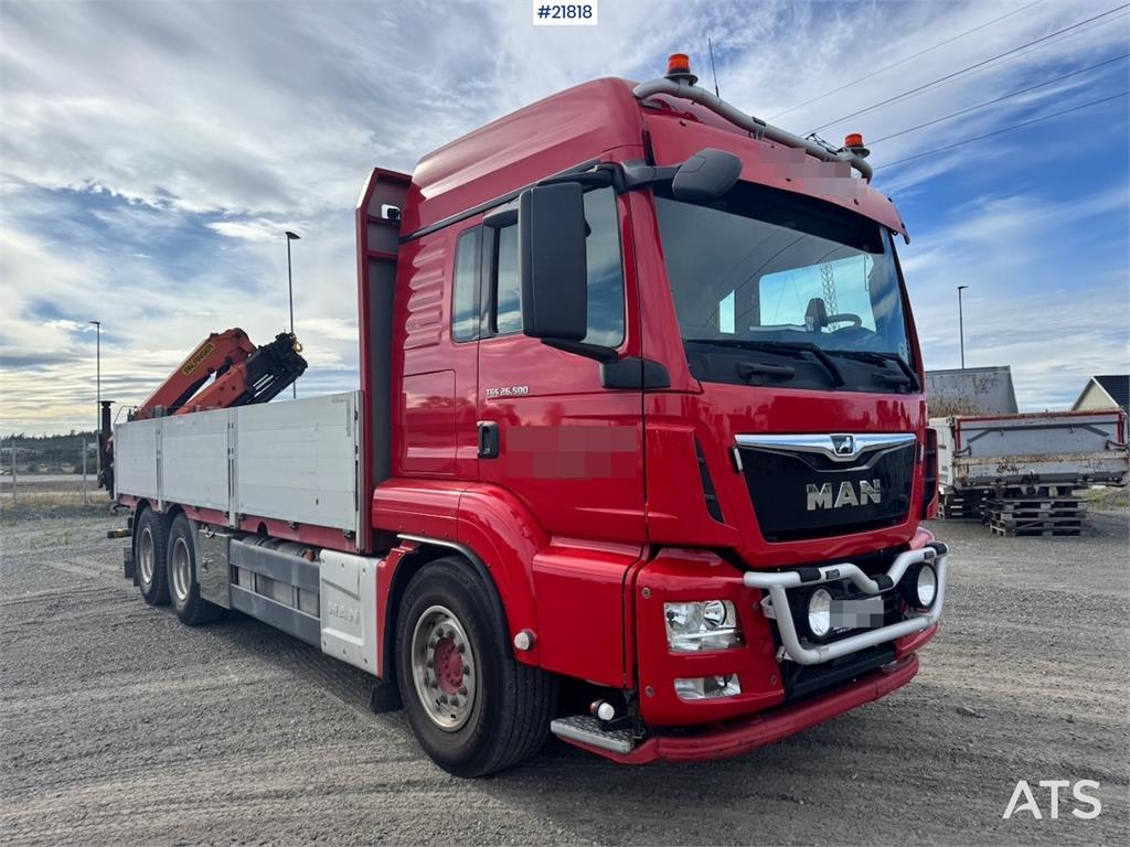 MAN TGS 26.500 6x4 Crane Truck with 19 t/m Rear-Mounte 2017 21818 TGS 26.500 6x4 Crane with 19 t/m Rear-Mounte 2017 1 Cran...