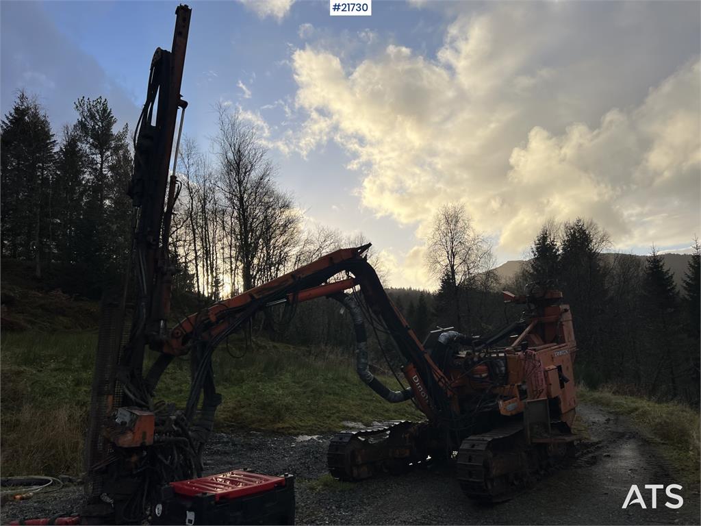 Tamrock DHA400 Drilling rig w/ CPR 438L hammer 1986 21730 Tamrock DHA400 Drilling rig w/ CPR 438L hammer 1986 1 image 5