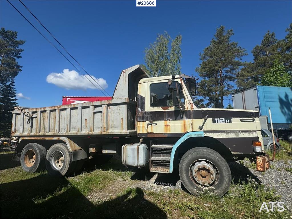 Scania 112H conventional truck WATCH VIDEO 1981 20686 112H conventional truck WATCH VIDEO 1981 1 Tipper trucks image 3