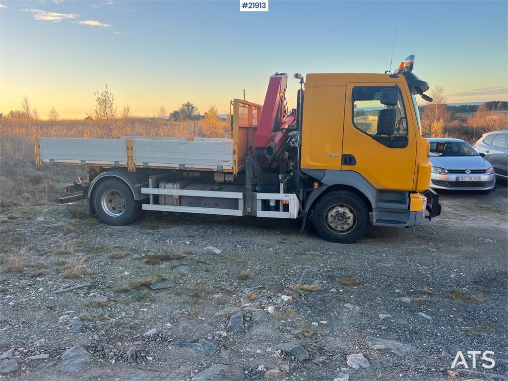 Volvo FL240 brøyterigget kranbil m/ HMF735 kran, grabb o 2013 21913 FL240 brøyterigget kranbil m/ HMF735 kran, grabb o 201...