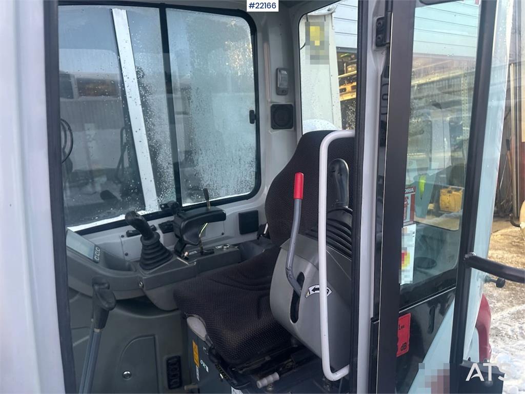 Takeuchi TB216 mini digger w/ 3 buckets. See hours! WATCH V 2013 22166 TB216 mini digger w/ 3 buckets. See hours! WATCH V ...