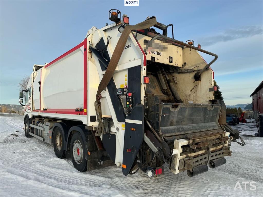 Volvo FM500 6x2 refuse collection truck with Norba 2-com 2021 22211 FM500 6x2 refuse collection truck with Norba 2-com 202...