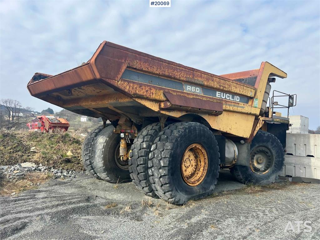 Euclid R60 Dump Truck Rep. object 1998 20069 R60 Dump Truck Rep. object 1998 1 image 5
