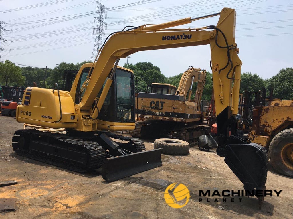 PC60-7 Komatsu 6 tons Creawler Excavator High Quality PC60-7 2019 1 Crawler Excavators image 7