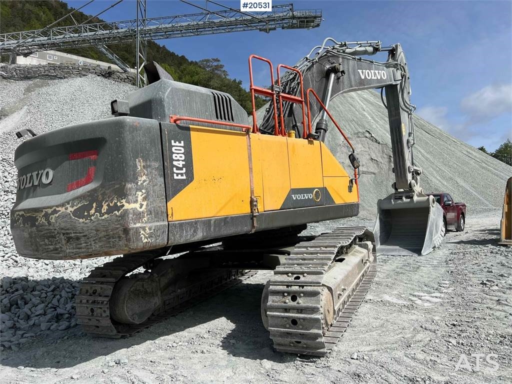 Volvo EC480 E excavator w/ cleaning bucket. WATCH VIDEO 2020 20531 EC480 E excavator w/ cleaning bucket. WATCH VIDEO 2020 ...