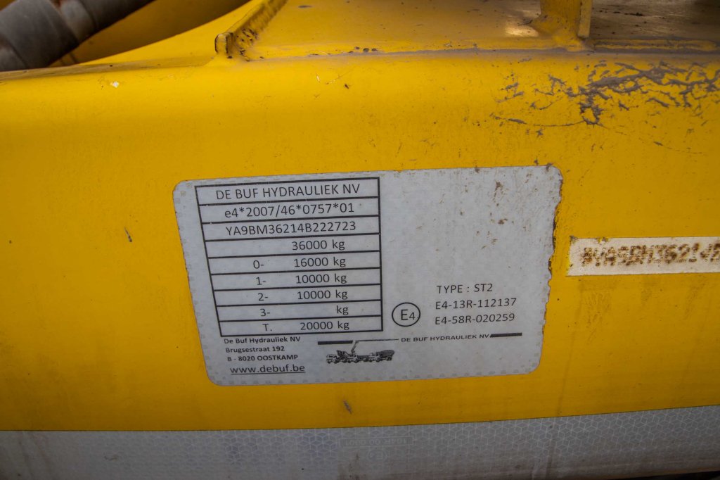 DE BUF BETON MIXER/MALAXEUR/MISCHER12M3 2014 E58213 De Buf BETON MIXER/MALAXEUR/MISCHER12M3 2014 1 image 11