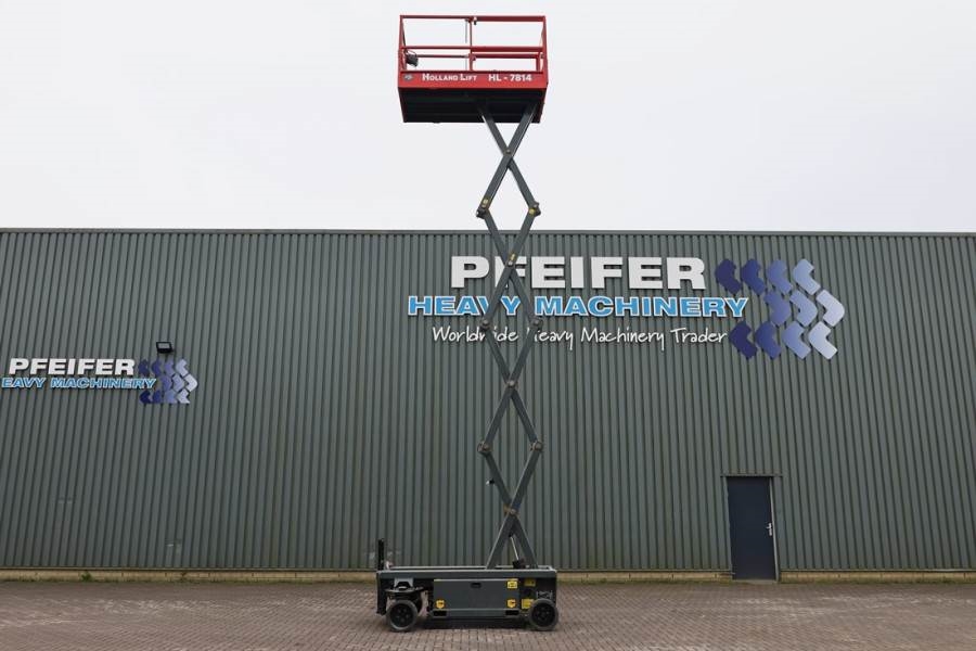 Holland Lift Ecostar HL-7814 Electric, 10m Working Height, 450k 2012 HOLLAND LIFT - Ecostar HL-7814 - 63505 Holland lift E...