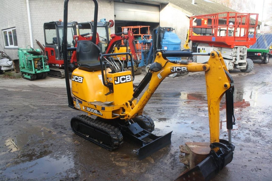 Mini excavator JCB 8008 CTS Diesel 2018 2018 8008 CTS 2018 1 image 4