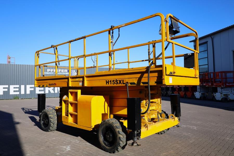 Haulotte H15SXL Diesel, 4x4 Drive, 15m Working Height, 500k 2008 HAULOTTE - H15SXL - 90299 H15SXL Diesel, 4x4 Drive, 15m W...