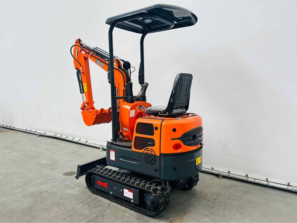 Mini excavator RTE CRE112 Diesel 11.7 hp 2025 New 2025 CRE102 2025 0 image 5