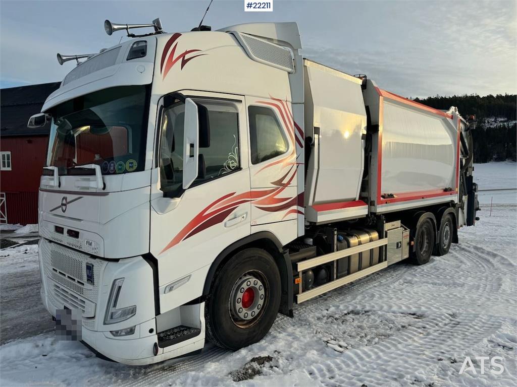 Volvo FM500 6x2 refuse collection truck with Norba 2-com 2021 22211 FM500 6x2 refuse collection truck with Norba 2-com 202...