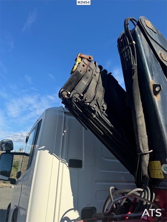 Scania P340 Hook/crane truck 23 t/m Palfinger crane 2005 21454 P340 Hook/crane truck 23 t/m Palfinger crane 2005 1 Crane t...