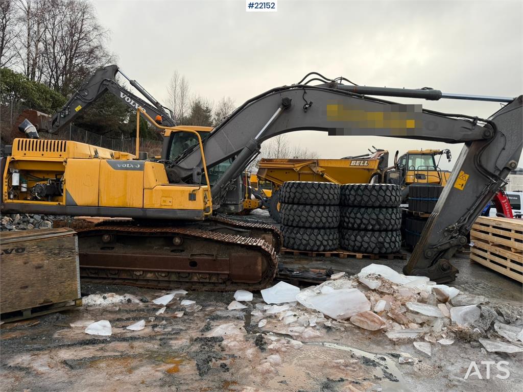 Volvo EC250 DL Excavator, Repair object 2013 22152 EC250 DL Excavator, Repair object 2013 1 Crawler Excavators image 3