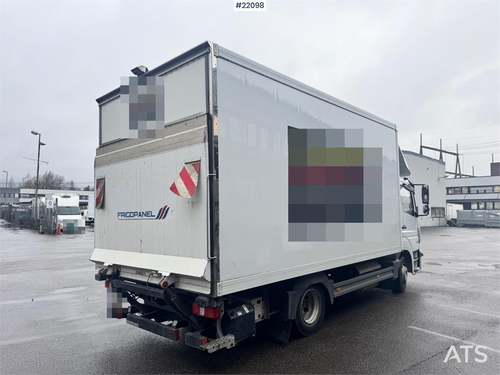 Mercedes-Benz Atego 823 box truck with refrigeration/freezer uni 2017 22098 Atego 823 box with refrigeration/freezer uni 2...