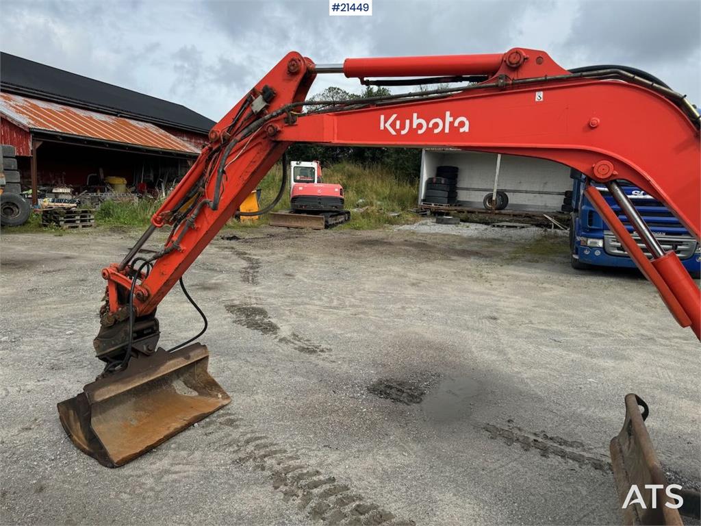 Kubota U35-3 Tracked excavator w/ 3 buckets WATCH VIDEO 2008 21449 U35-3 Tracked excavator w/ 3 buckets WATCH VIDEO 2008 1...