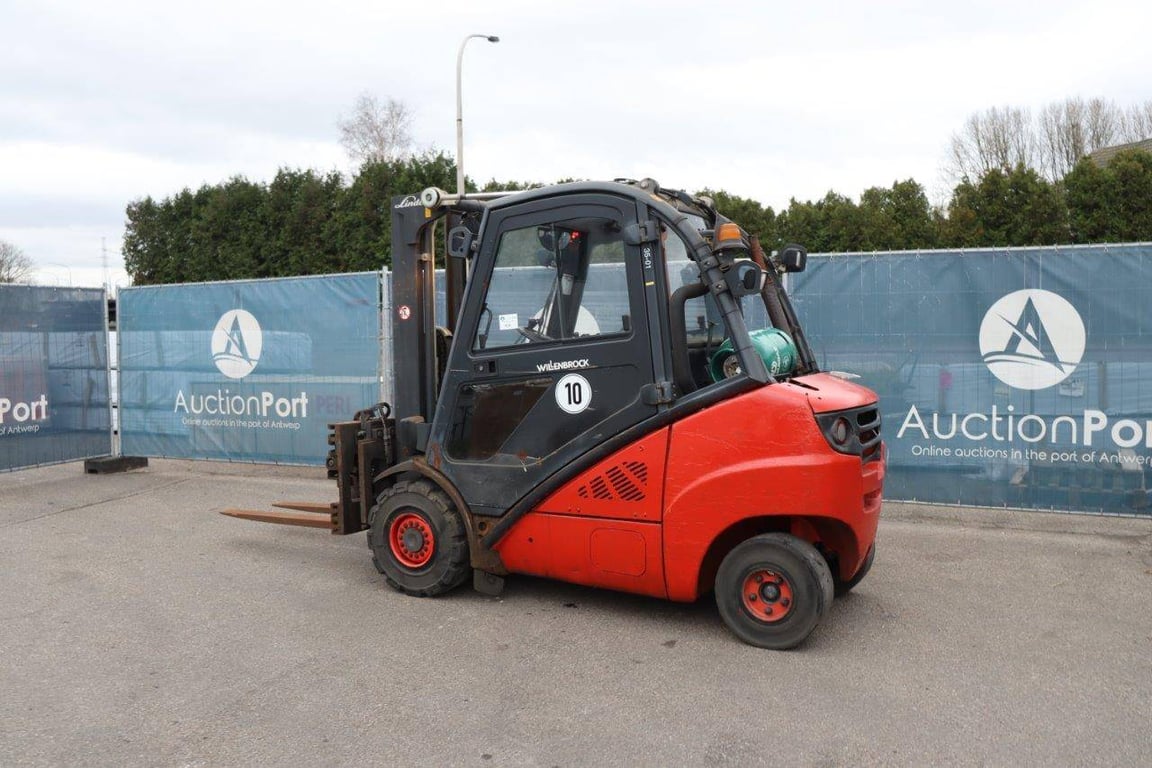 Forklift Linde H35T-01 LPG 3500kg 4.05m 2010 2010 H35T-01 2010 1 Forklift image 3