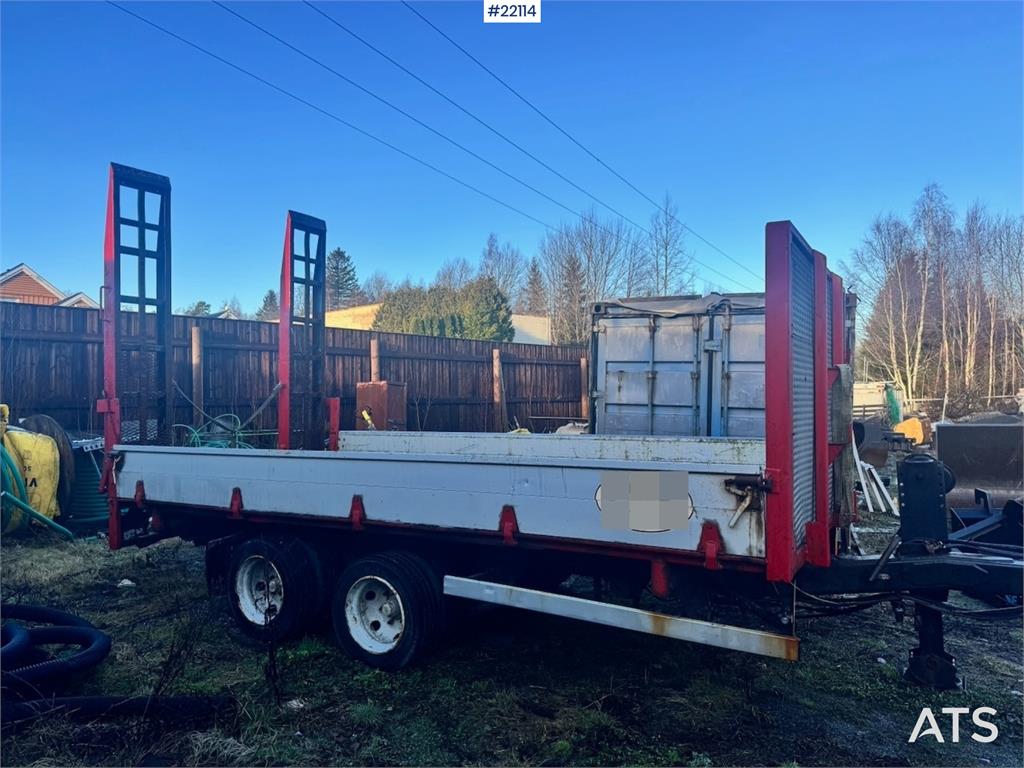 Mueller Maskinhenger 1995 22114 Mueller Maskinhenger 1995 1 Lowloader trailers image 2