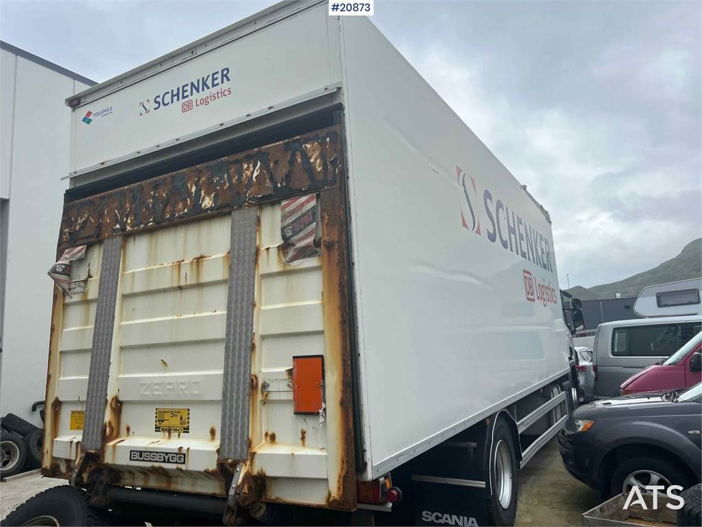 Scania P270 4x2 box truck w/ full side opening Repair obj 2006 20873 P270 4x2 box truck w/ full side opening Repair obj 20...