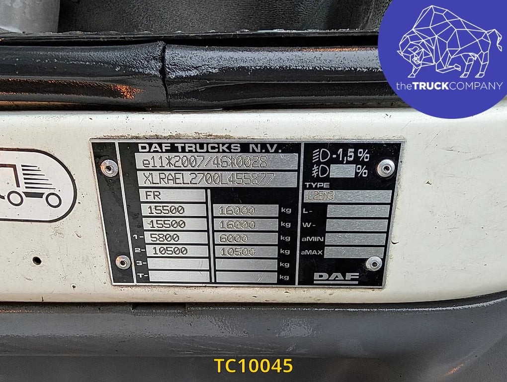 DAF LF Euro6 280 2016 TC10045 DAF LF Euro6 280 2016 1 image 10