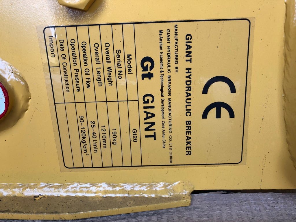Diversen Giant GT20 190 kg breaker 2019 00028765 Diversen Giant GT20 190 kg breaker 2019 0 image 3
