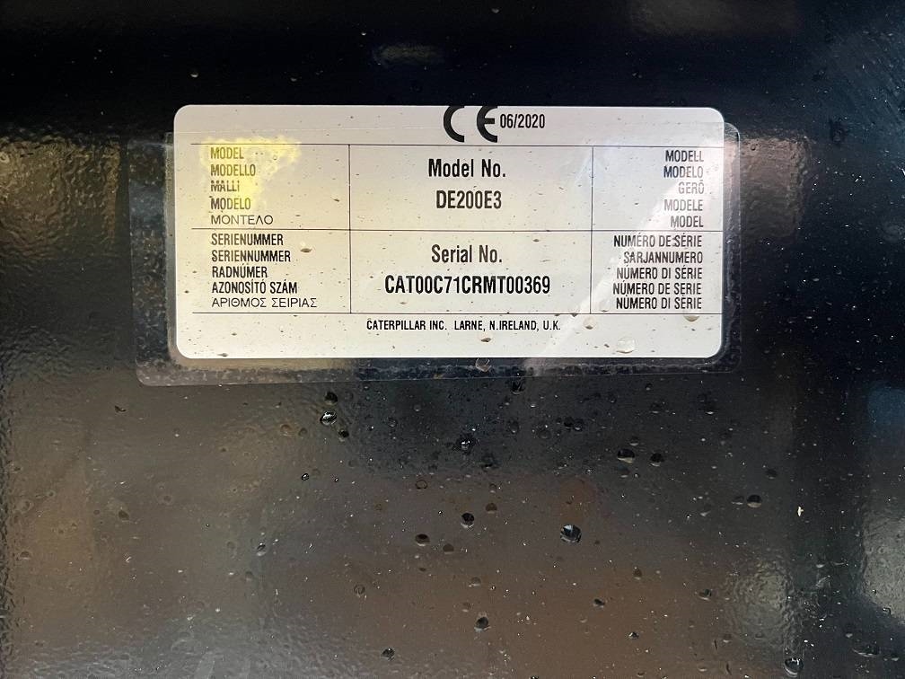 CAT DE 200 E3 ( 200kva ) unused 2022 4075b DE 200 E3 ( 200kva ) unused 2022 0 Generators image 10