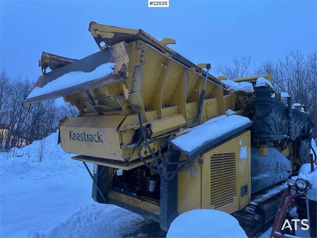 Keestrack K4 w/ completely new engine 1500 hours ago! WATCH 2016 22035 Keestrack K4 w/ completely new engine 1500 hours ag...