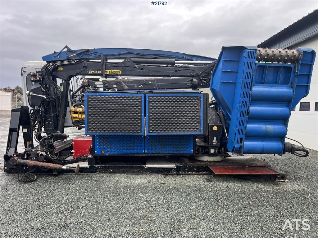 Bruks 806st Bio wood grinders w/ cmt hook frame and epsi 2016 21792 Bruks 806st Bio wood grinders w/ cmt hook frame and ep...