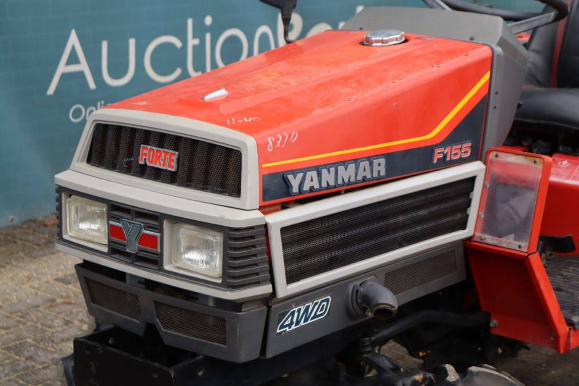 Mini tractor Yanmar F155 Diesel 15.5hp F155 1 Tractor Units image 9