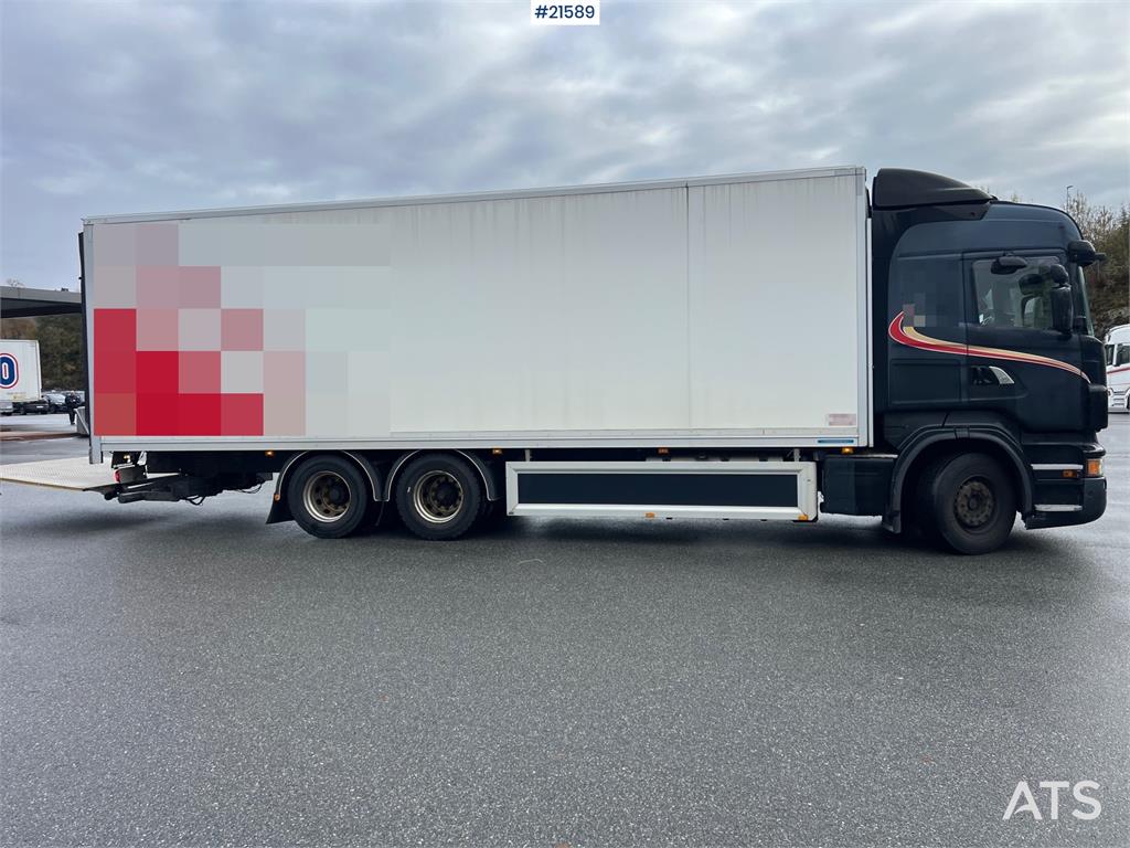 Scania R500 6x2 box truck w/ 2 temp refrigerator/freezer 2012 21589 R500 6x2 box truck w/ 2 temp refrigerator/freezer 2012...