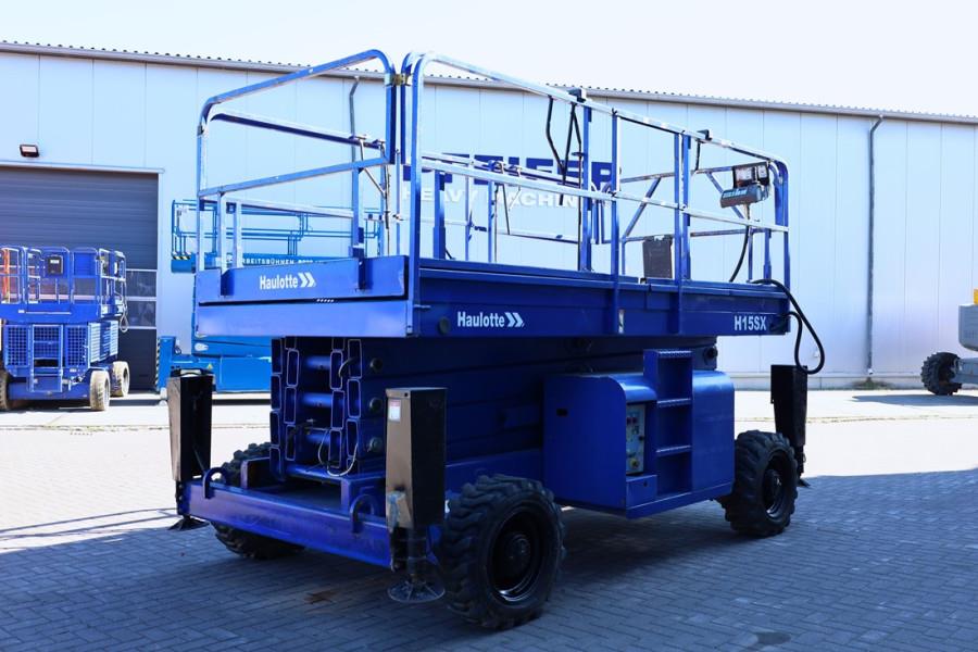Haulotte H15SX Diesel, 4x4 Drive 15 Working Height, 500kg C 2007 HAULOTTE - H15SX - 90293 H15SX Diesel, 4x4 Drive 15 Worki...