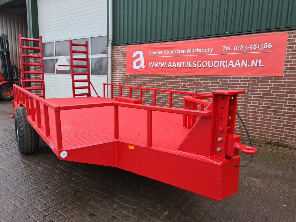 Oprijwagen/ bakkenwagen 2010 8614 Oprijwagen/ bakkenwagen 2010 0 Flatbed open trailers image 5