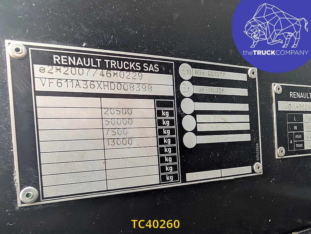 Renault T 480 2017 TC40260 Renault T 480 2017 1 image 10