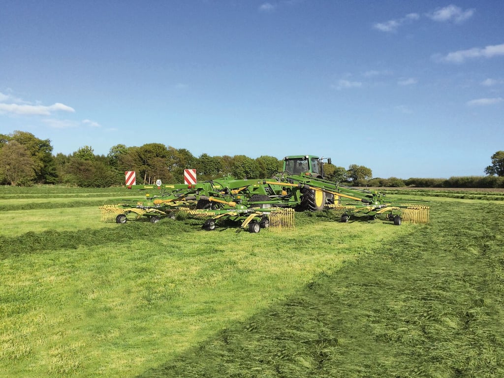 Krone vier harkelementen en Zijaflegharken K303 vier harkelementen en Zijaflegharken 0 image 5