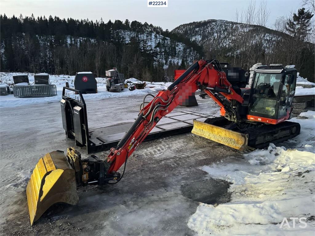 Kubota KX080-4α2 Beltegraver m/ 2 delt bom, tilt og 2 sku 2020 22234 KX080-4α2 Beltegraver m/ 2 delt bom, tilt og 2 sku 20...