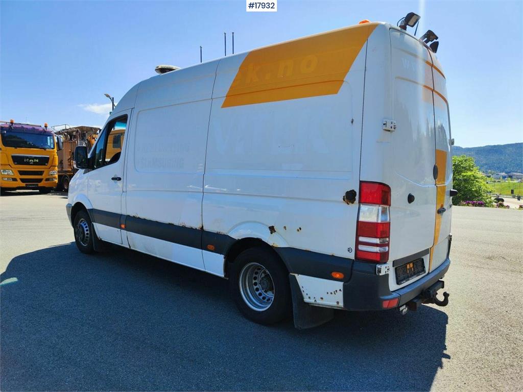 Mercedes-Benz Sprinter 516CDI Wash truck. Feierabend & Fock, Ste 2014 17932 Mercedes-Benz Sprinter 516CDI Wash truck. Feie...