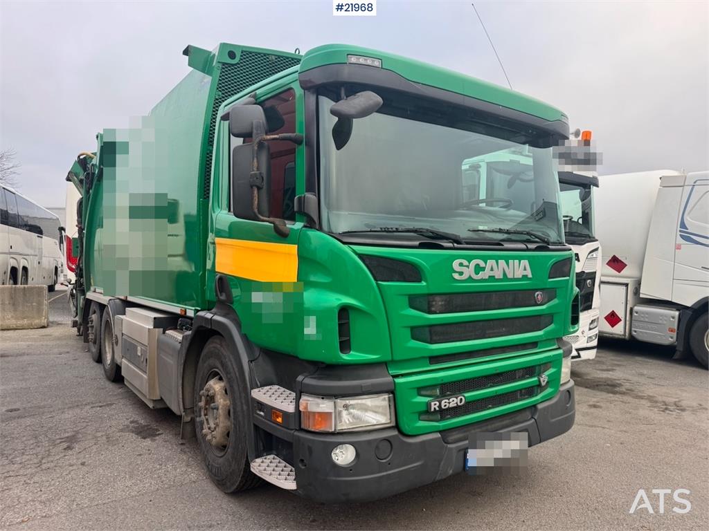 Scania P340 LPG 6x2 Refuse truck w/ Crane. 2015 21968 P340 LPG 6x2 Refuse truck w/ Crane. 2015 1 image 19