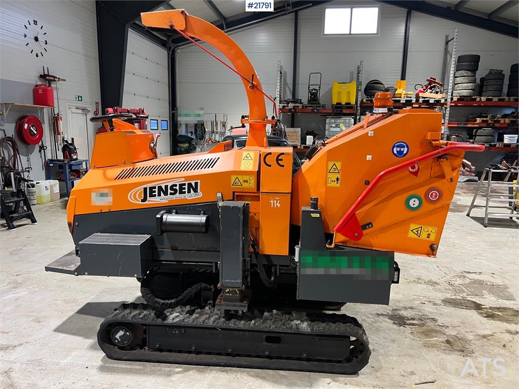 Jensen A540 spider wood chipper w/hydraulic raise and low 2017 21791 Jensen A540 spider wood chipper w/hydraulic raise and...