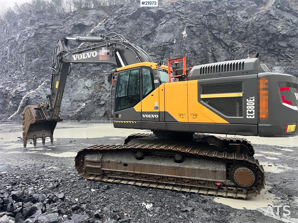Volvo ec380EL excavator w/ hw undercarriage and toothed 2018 21973 ec380EL excavator w/ hw undercarriage and toothed 2018 ...