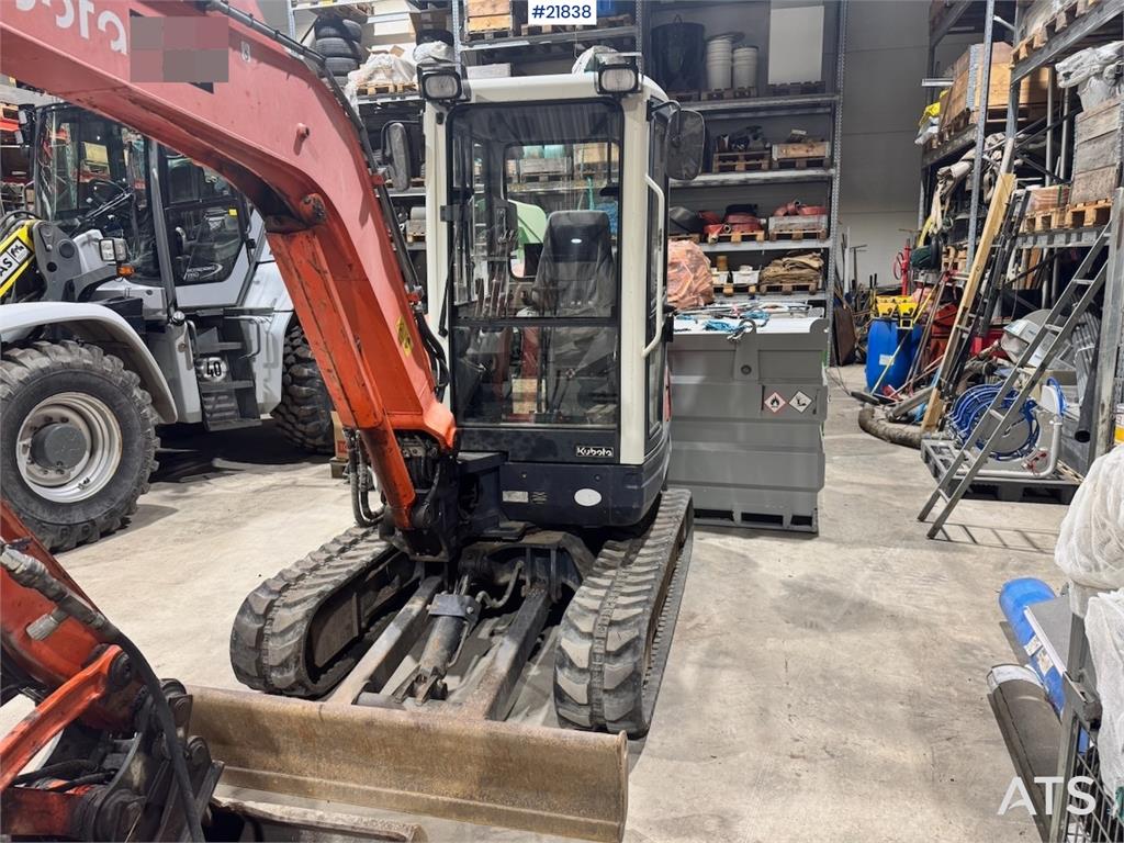 Kubota KX101-3 Mini Excavator w/ Bucket and Grab 2005 21838 KX101-3 Mini Excavator w/ Bucket and Grab 2005 1 image 4