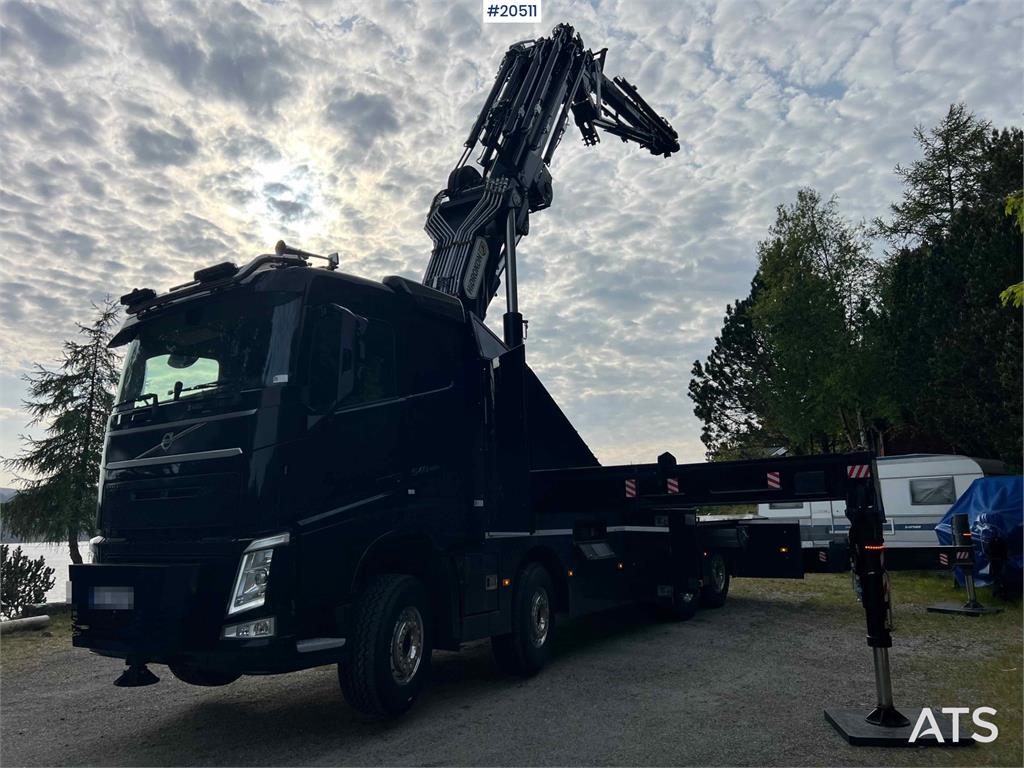 Volvo FH 540 8x2 Crane truck w/ 165 t/m HIDROKON crane w 2021 20511 FH 540 8x2 Crane truck w/ 165 t/m HIDROKON crane w 202...