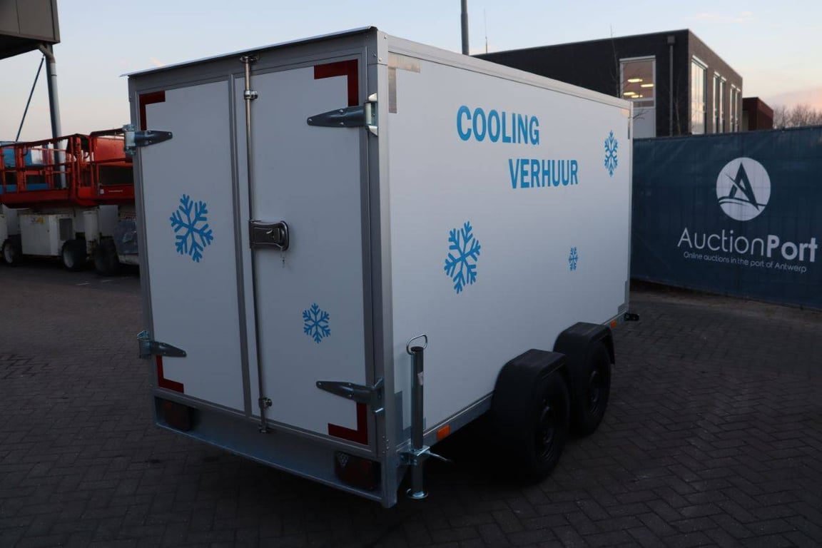Closed refrigerated trailer 300x150cm 2025 New 2025 VDM trailers e4*2018/858*00010 2025 0 image 6