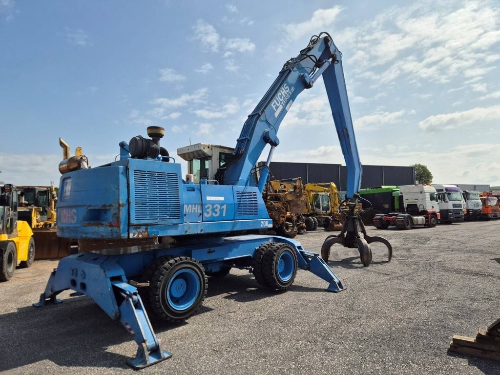 Excavator Fuchs-Terex Fuchs MHL 331 Diesel 99kW 2004 2004 Fuchs MHL331 2004 1 Crawler Excavators image 3