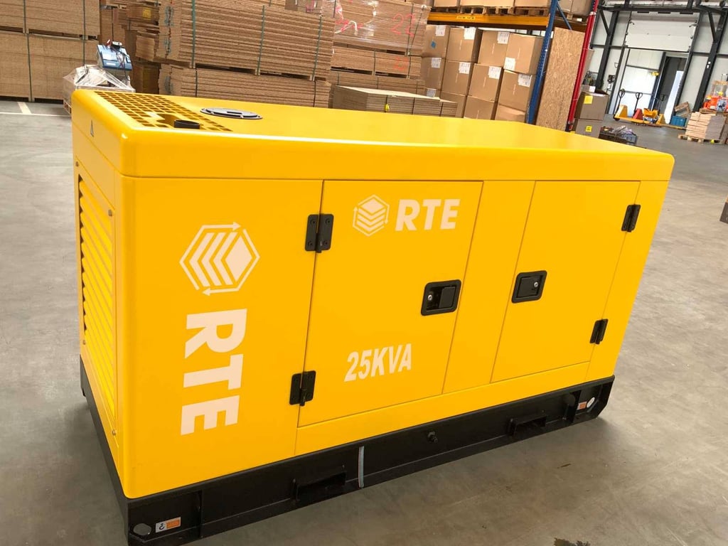 Generator RTE 7423 Diesel 2025 25 KVA 2025 New 2025 RTE 7423 2025 0 Generators image 5