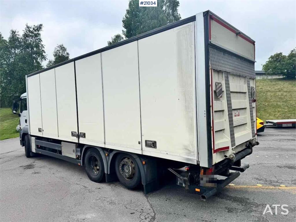 MAN TGS 26.400 6x2 Box truck w/ Full side opening. WAT 2013 21034 TGS 26.400 6x2 Box w/ Full side opening. WAT 2013 1 imag...