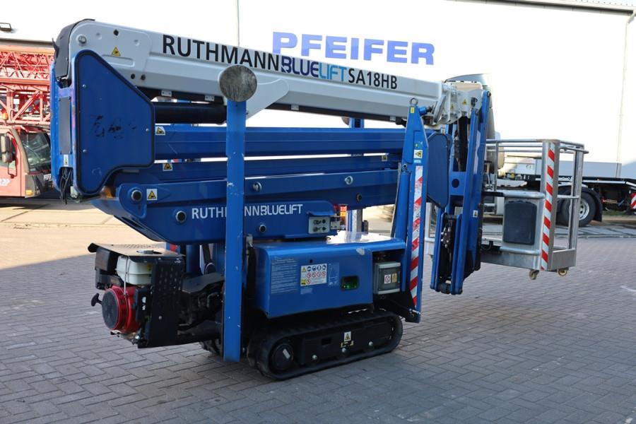Ruthmann BLUELIFT SA18HD Gasoline / 220V, 18m Working Heigh 2017 RUTHMANN - BLUELIFT SA18HD - 63310 Ruthmann BLUELIFT SA18...