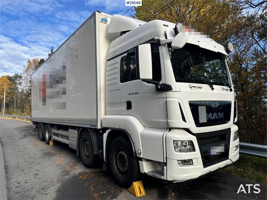 MAN TGS 35.480 8x2 Box truck w/ Full side opening. 2016 21649 TGS 35.480 8x2 Box w/ Full side opening. 2016 1 image 12